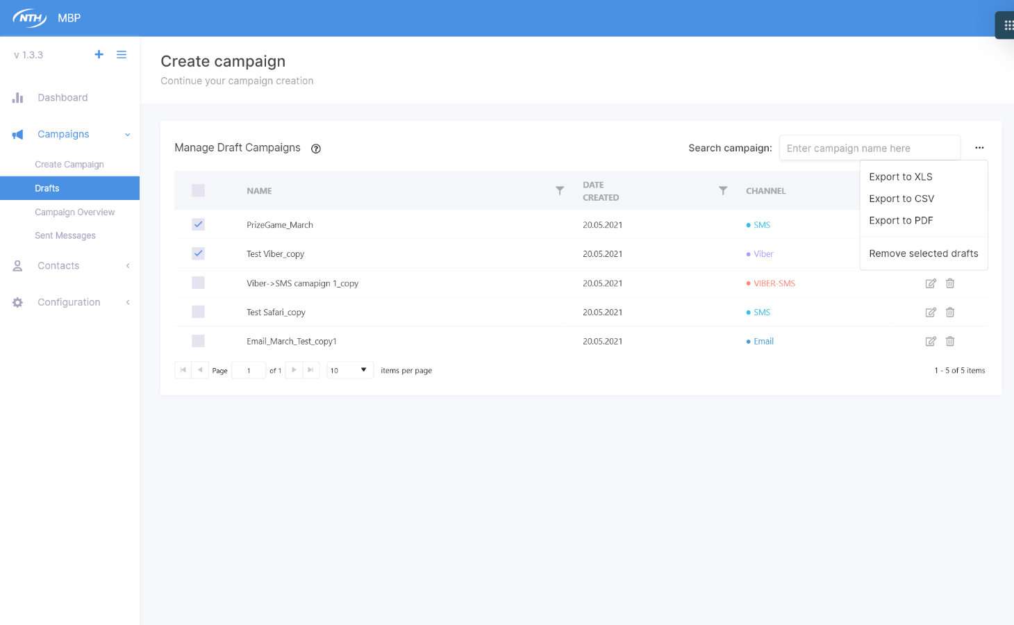 Campaign Overview OmniCampaign